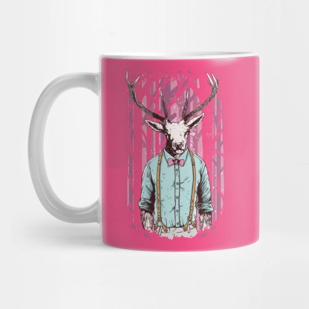 Hipster Deer by ByVili